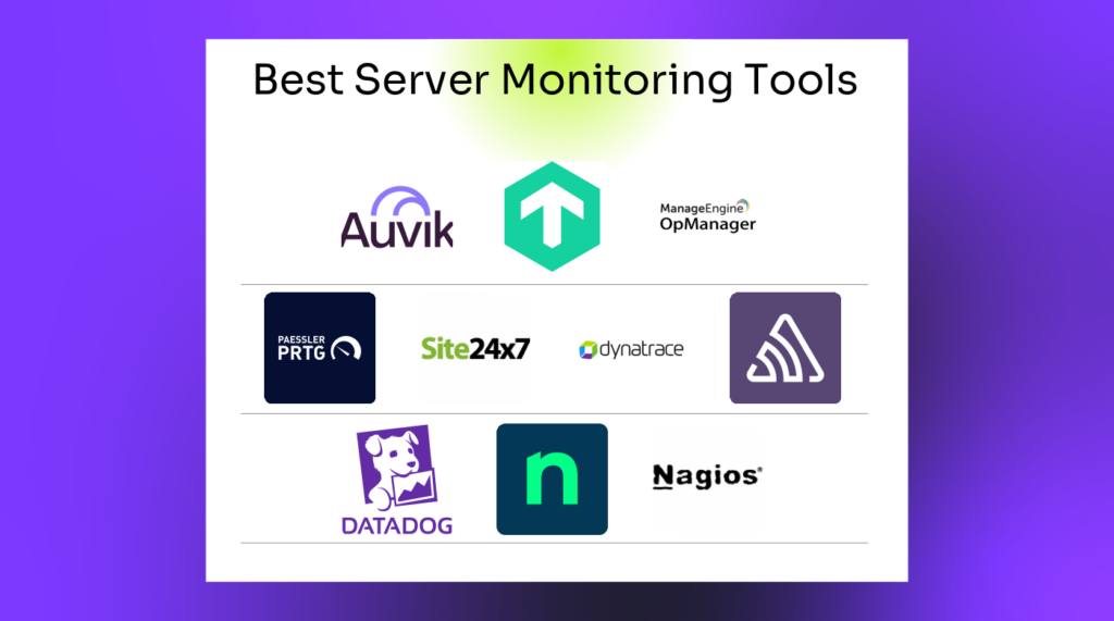 Best Best Server Monitoring Tools logos 58182